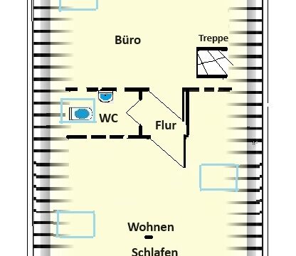 Grundriss DG mögl. Ausbau 