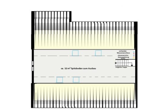 
Grundriss Spitzboden 