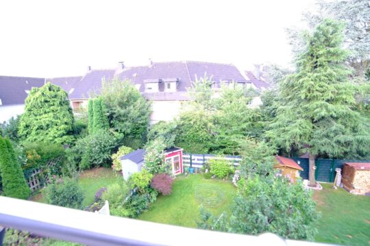 Blick vom Balkon