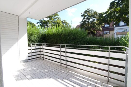 Loggia mit Blick ins Grüne
