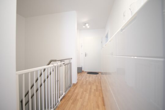 Zugang zum Schlafzimmer