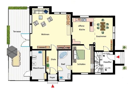 Grundriss Erdgeschoss