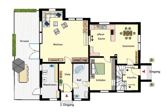Grundriss Erdgeschoss