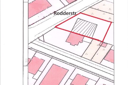 Lageplan Flur 5 (Rodderstraße)