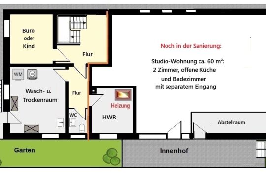 Grundriss Untergeschoss