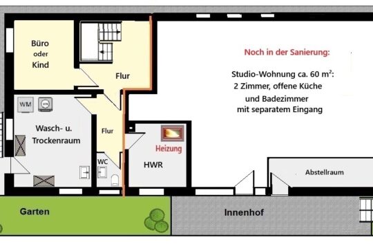 Grundriss Untergeschoss