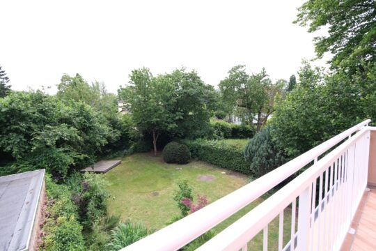 Blick vom Balkon
