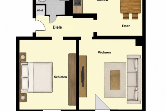 Grundriss Wohnung