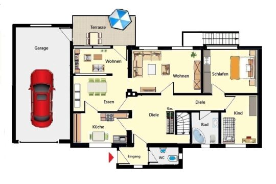 Grundriss EG