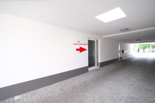 Ihr Wohnungseingang 