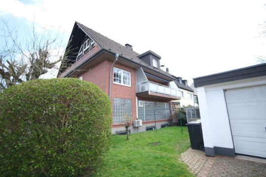 Hintere Hausansicht