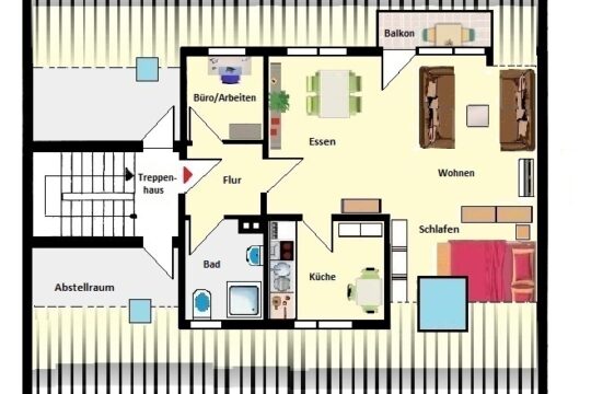 Grundriss Dachgeschoss