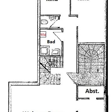 Grundriss 1 Etage