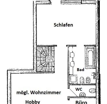 Grundriss 2 Etage