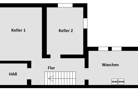 Grundriss Keller 
