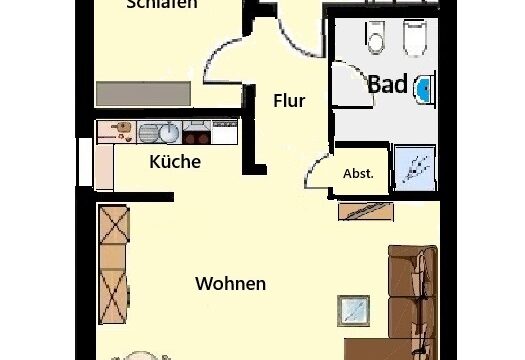 Grundriss Obergeschoss